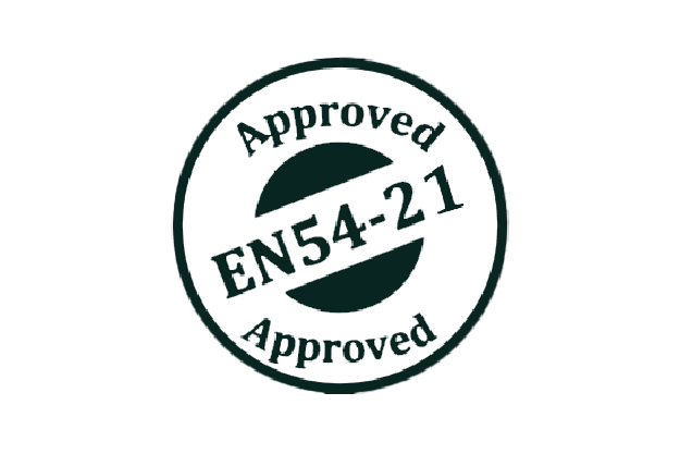 Logo's Certificeringen EN54 21